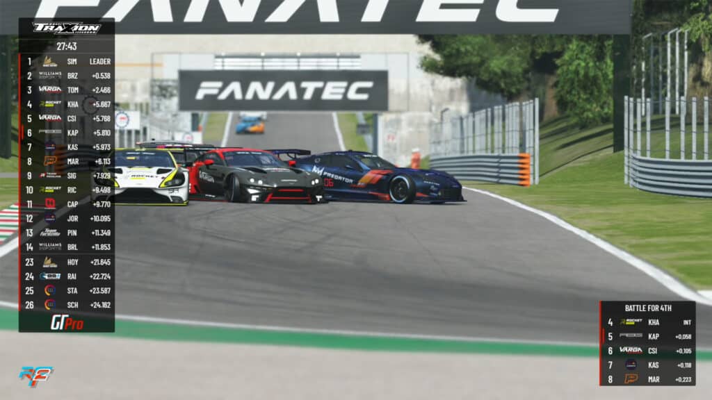 Crash, GT Pro Series Season 4 Round 1 main race Monza