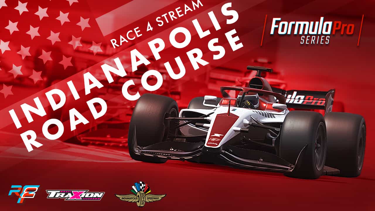 WATCH Formula Pro Series Round 4, Indianapolis Road Course Live Traxion