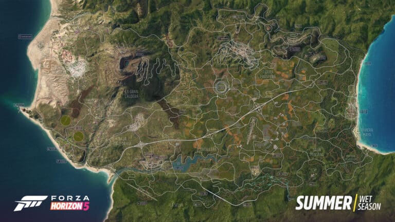 Forza Horizon 5 Map