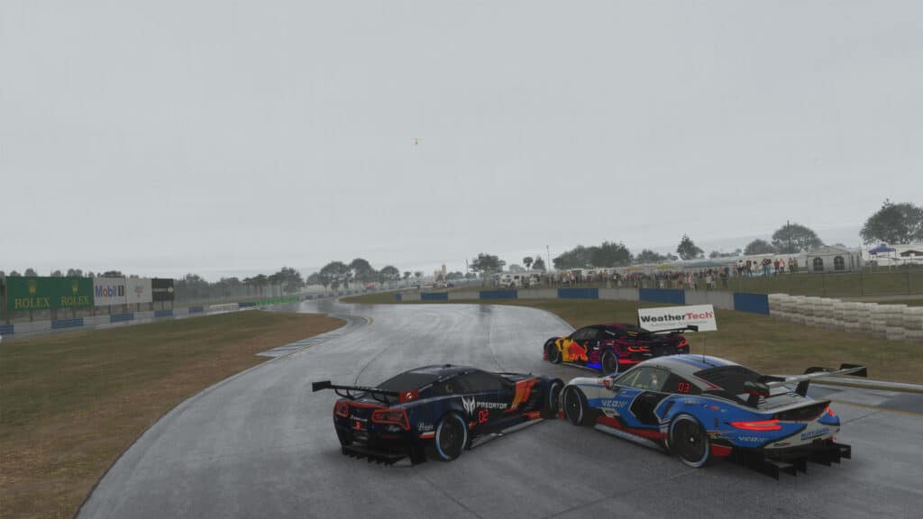 GT Pro Sebring Feature Race bump
