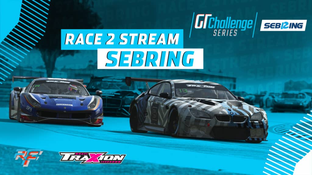 WATCH: Round 2 of GT Challenge Series, Season 4 live on Traxion.GG