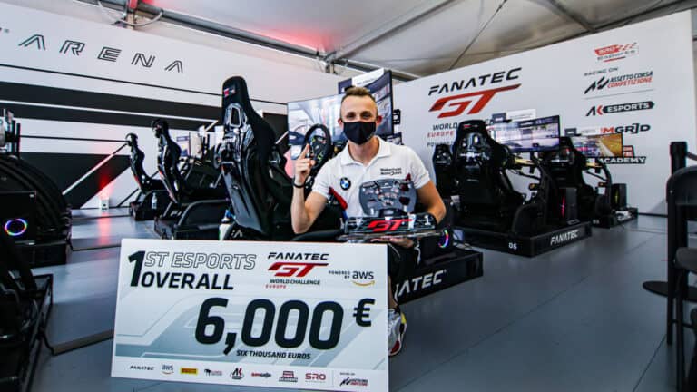 Pittard holds off Rougier to win at Spa in Fanatec Esports GT Pro Series