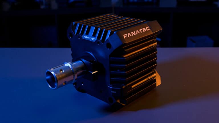 Fanatec CSL DD wheel base unboxed