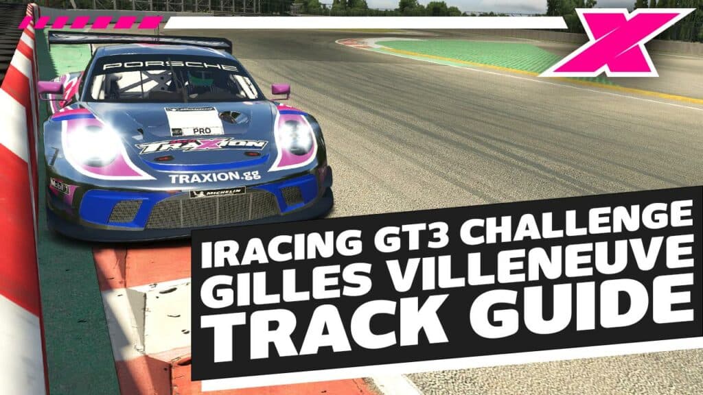 iRacing Fanatec GT Challenge - Porsche GT3R Montreal track guide Season 3 2021 Week 12 | Dave Cam