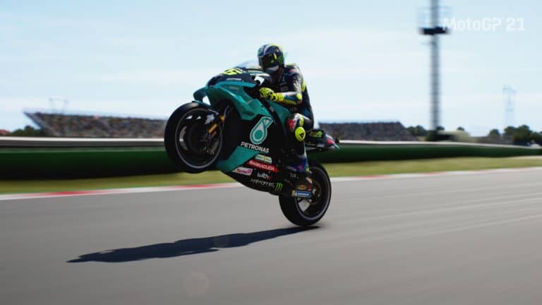 MotoGP 21 update adds motion controls like its 2007