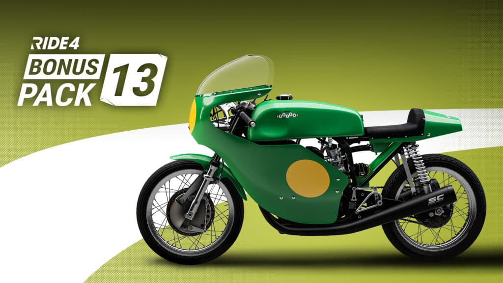 Classic 1960s racing motorcycle added to Ride 4