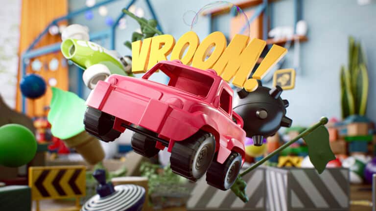 Say hello to Vroom!, a breath-taking battle royale car game