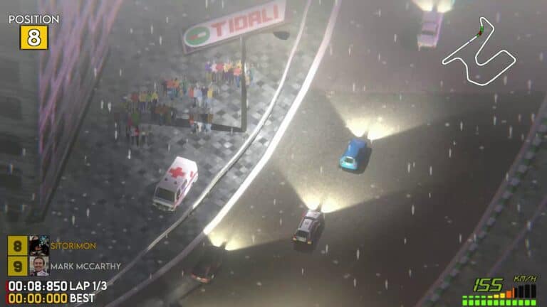 Super Woden GP lights on