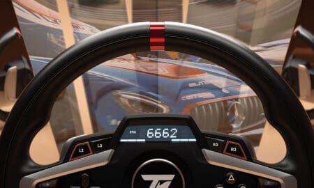 Thrustmaster T248 LCD display