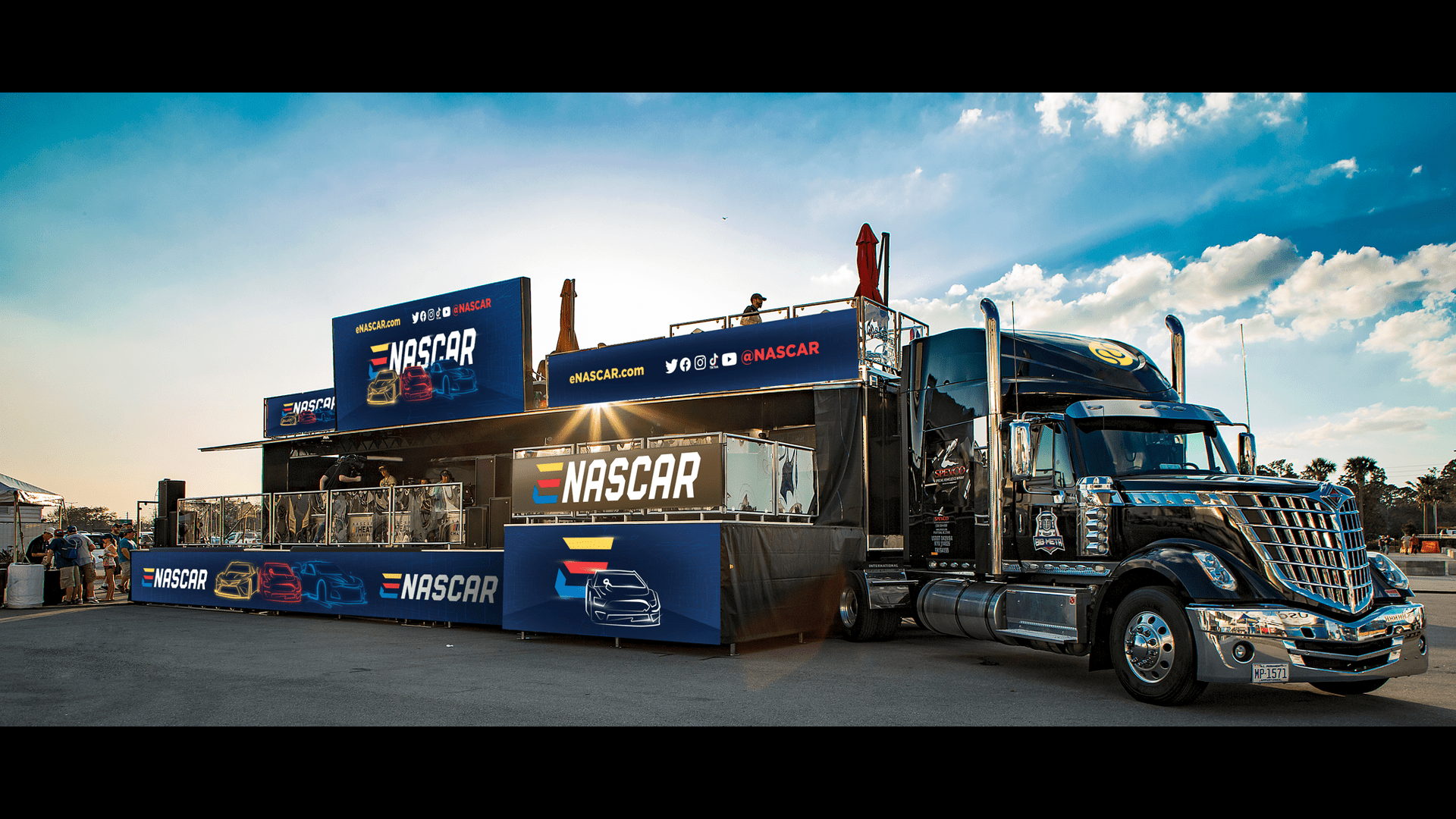 NASCAR, Allied Esports To Tour 18-wheel Gaming Truck At Select NASCAR Races