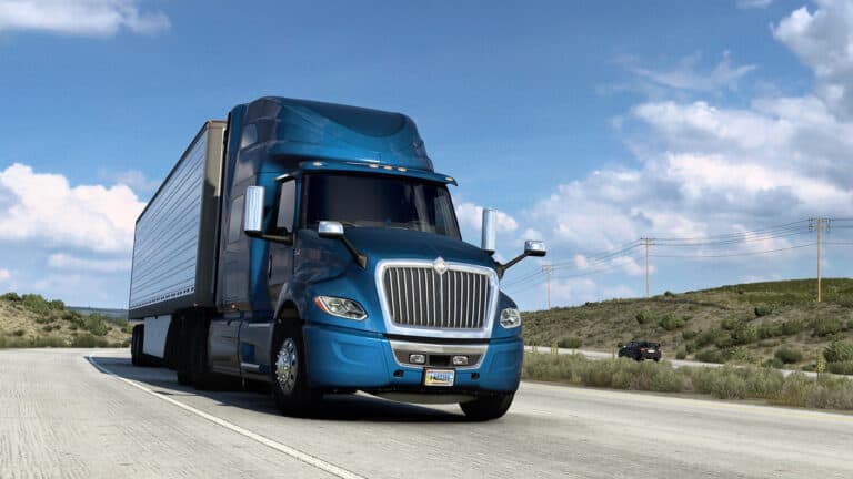 American Truck Simulator introduces International LT DLC