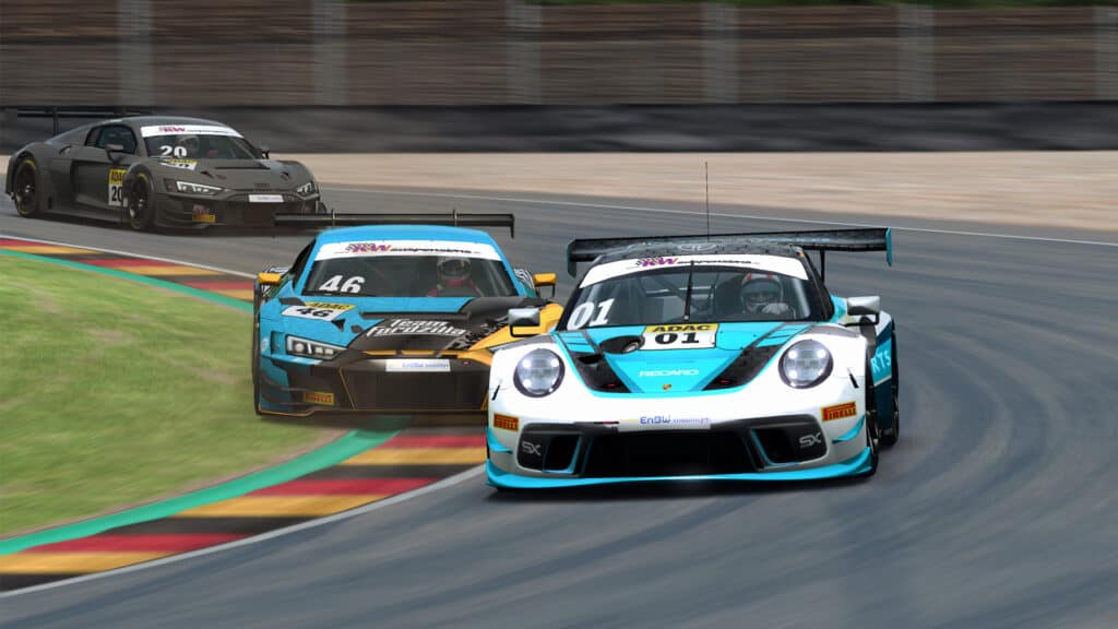 ADAC GT Masters Sachenring GT3 cars RaceRoom