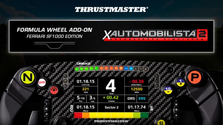 Thrustmaster SF1000 display support added for Automobilista 2