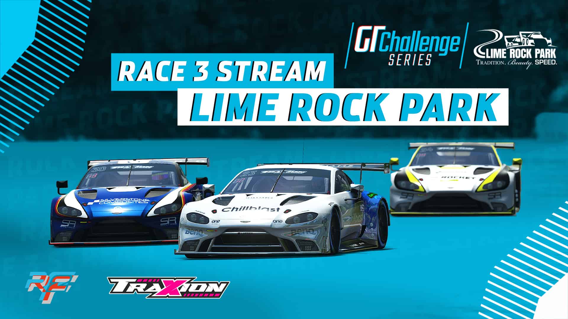 WATCH: Round 3 of GT Challenge Series, Season 4 live on Traxion.GG