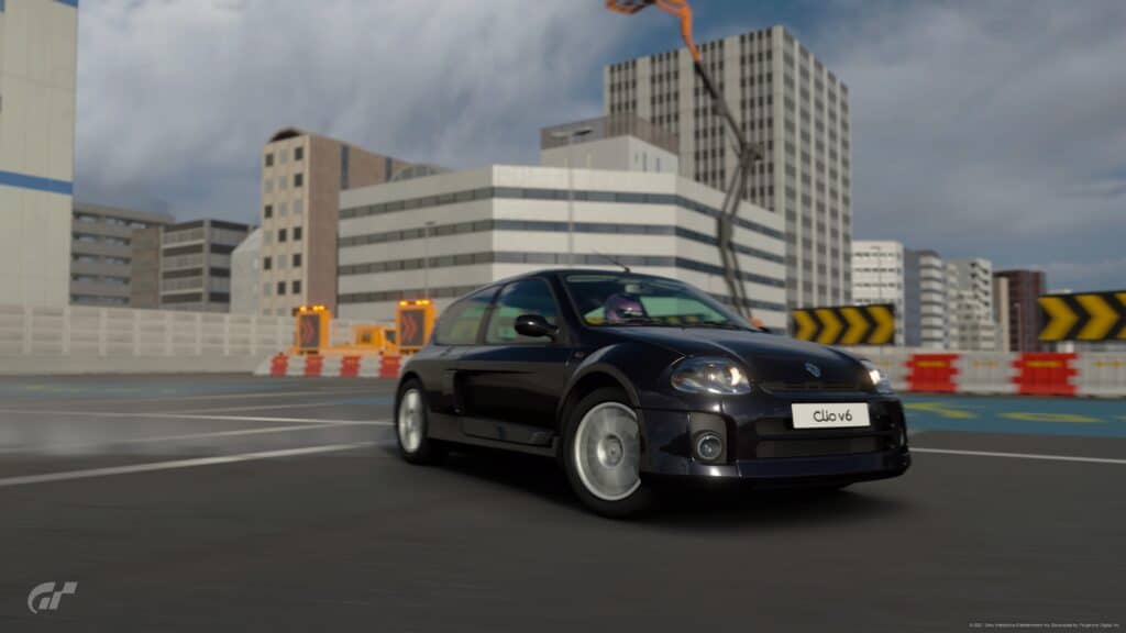 Renault Sport Clio V6 24V 2000 drifting