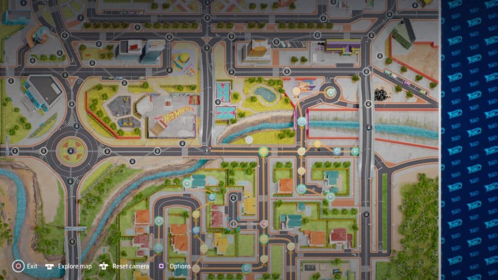 Hot Wheels Unleashed City Rumble Map