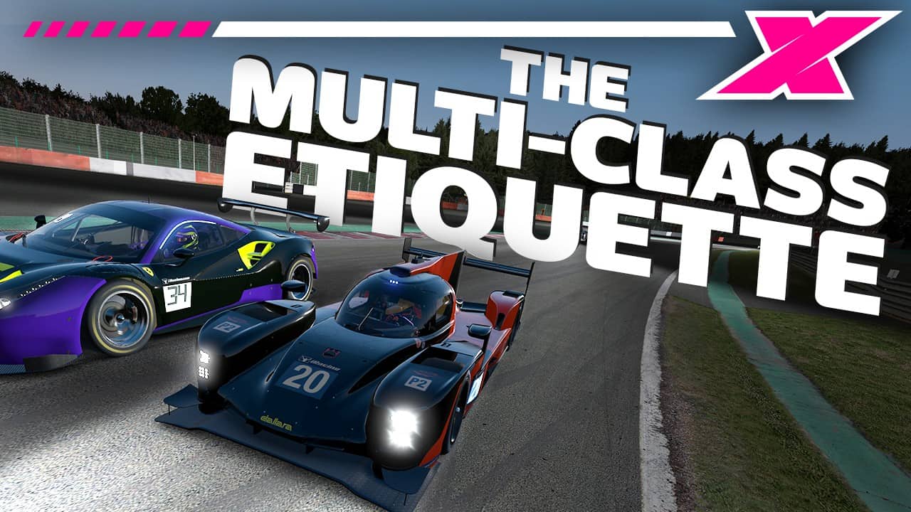 Sim racing multi-class etiquette, and how to crush the field