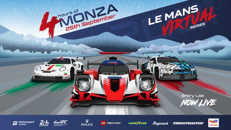 Driver line-up for first Le Mans Virtual Series race revealed