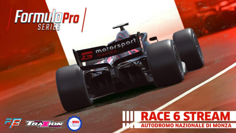WATCH: Formula Pro Series Round 6, Monza, Live