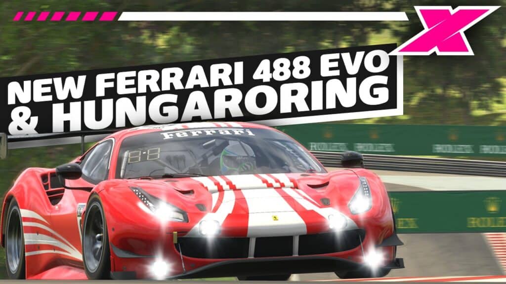 WATCH: Hands-on with iRacing - Ferrari 488 GT3 EVO at Hungaroring | Dave Cam