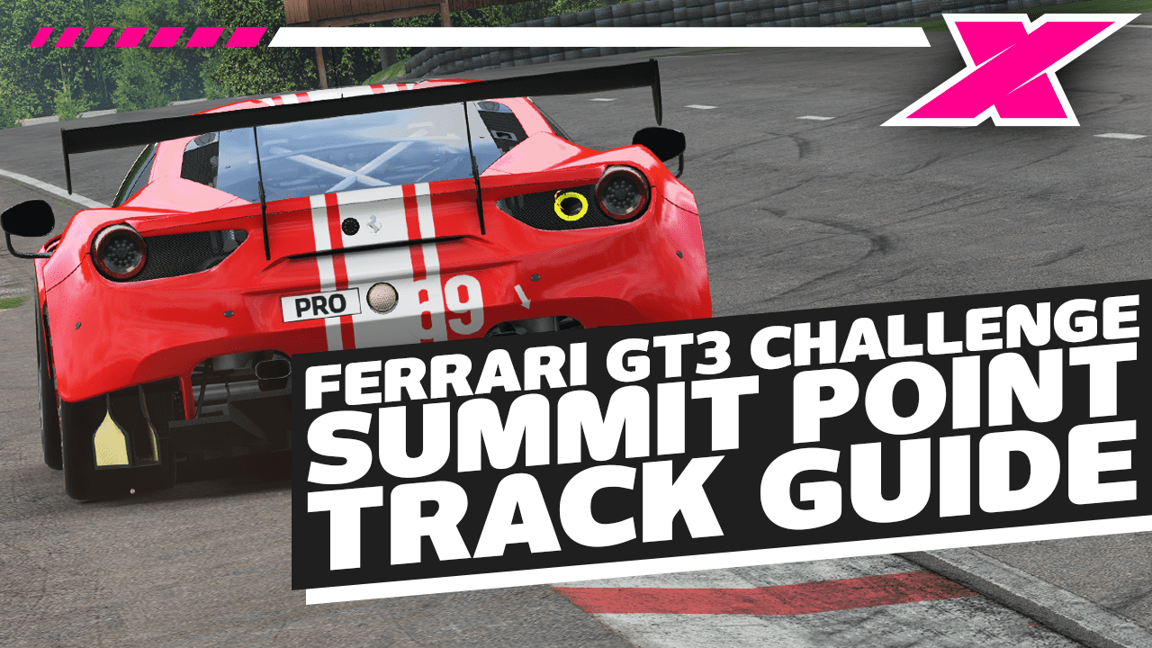 2021 iRacing Season 4 Ferrari GT3 Challenge - Week 1 at Summit Point Track Guide | Dave Cam