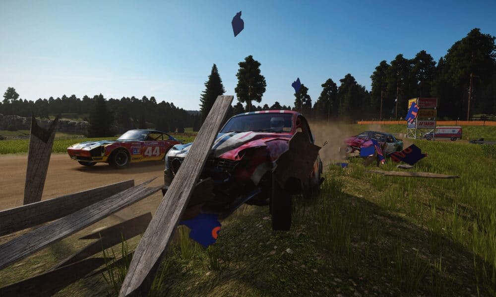 Wreckfest Folk Frenzy Tournament update adds new routes, removes zombies