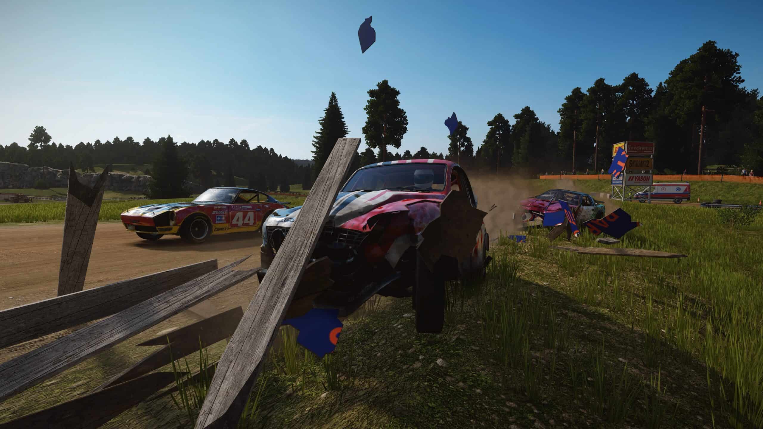 Wreckfest Folk Frenzy Tournament update adds new routes, removes zombies