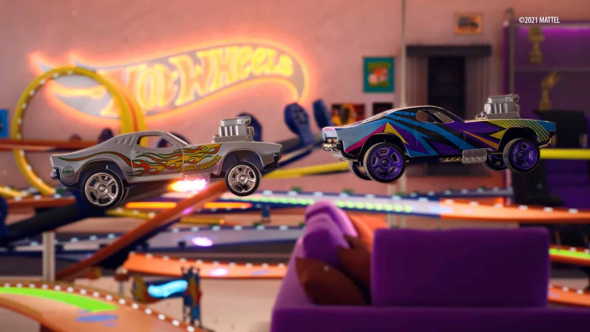 Livery Editor, 'The Basement' unveiled in Hot Wheels Unleashed Customization trailer