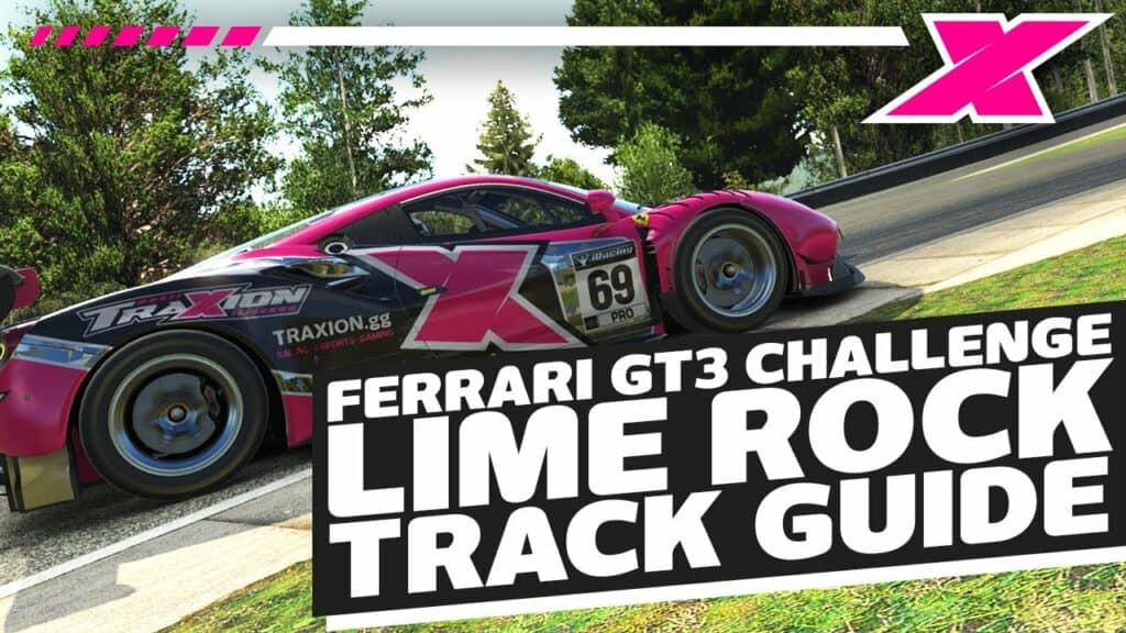 2021 iRacing Season 4 Ferrari GT3 Challenge - Week 3 at Lime Rock Park Track Guide | Dave Cam