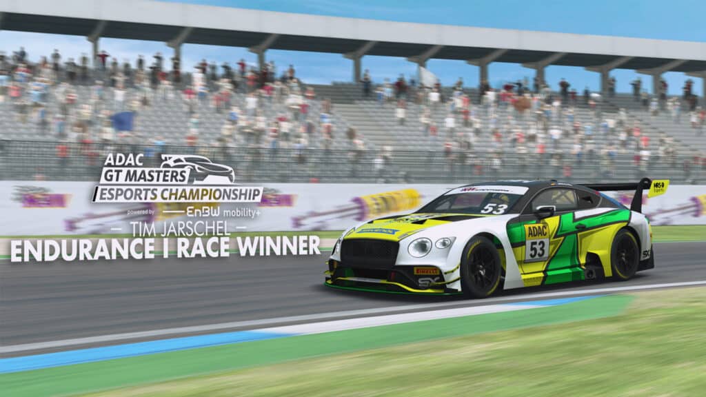 ADAC GT Masters Esports Championship 2021 Round 7 Feature Race 1 Tim Jarschel