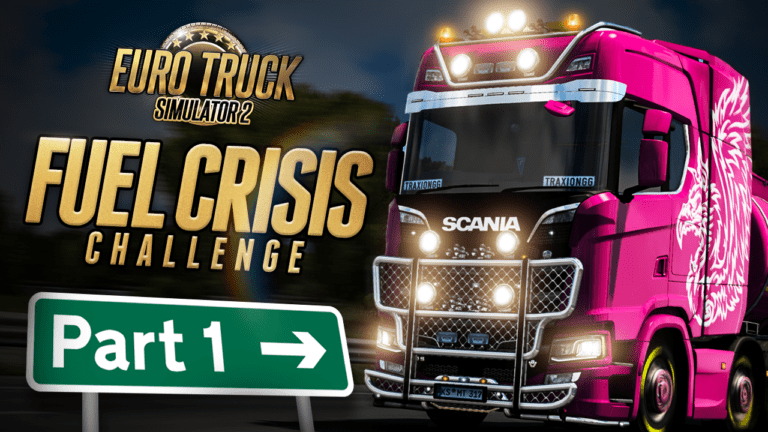 WATCH: Fuel Crisis Challenge – Euro Truck Simulator 2 Race – Part 1