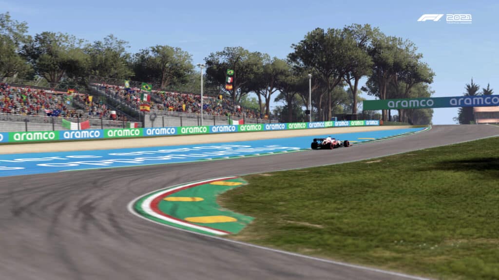 F1 2021 game Imola