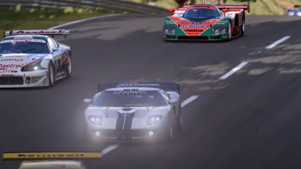 Gran Turismo 4_Ford GT LM Race Car Spec II_Le Mans Circuit…