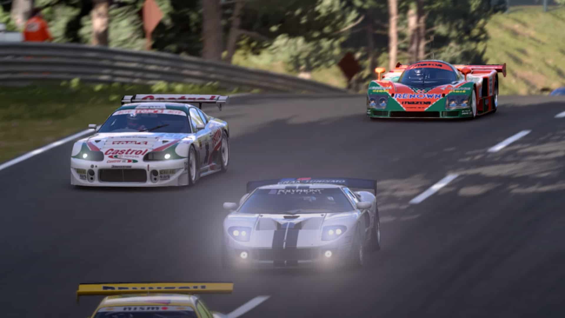 Truth in 32bit on X: 3 days until #GT7. The Ford GT LM Race Car Spec II  was introduced as the main showcase car for Gran Turismo 4, promoting the  release of