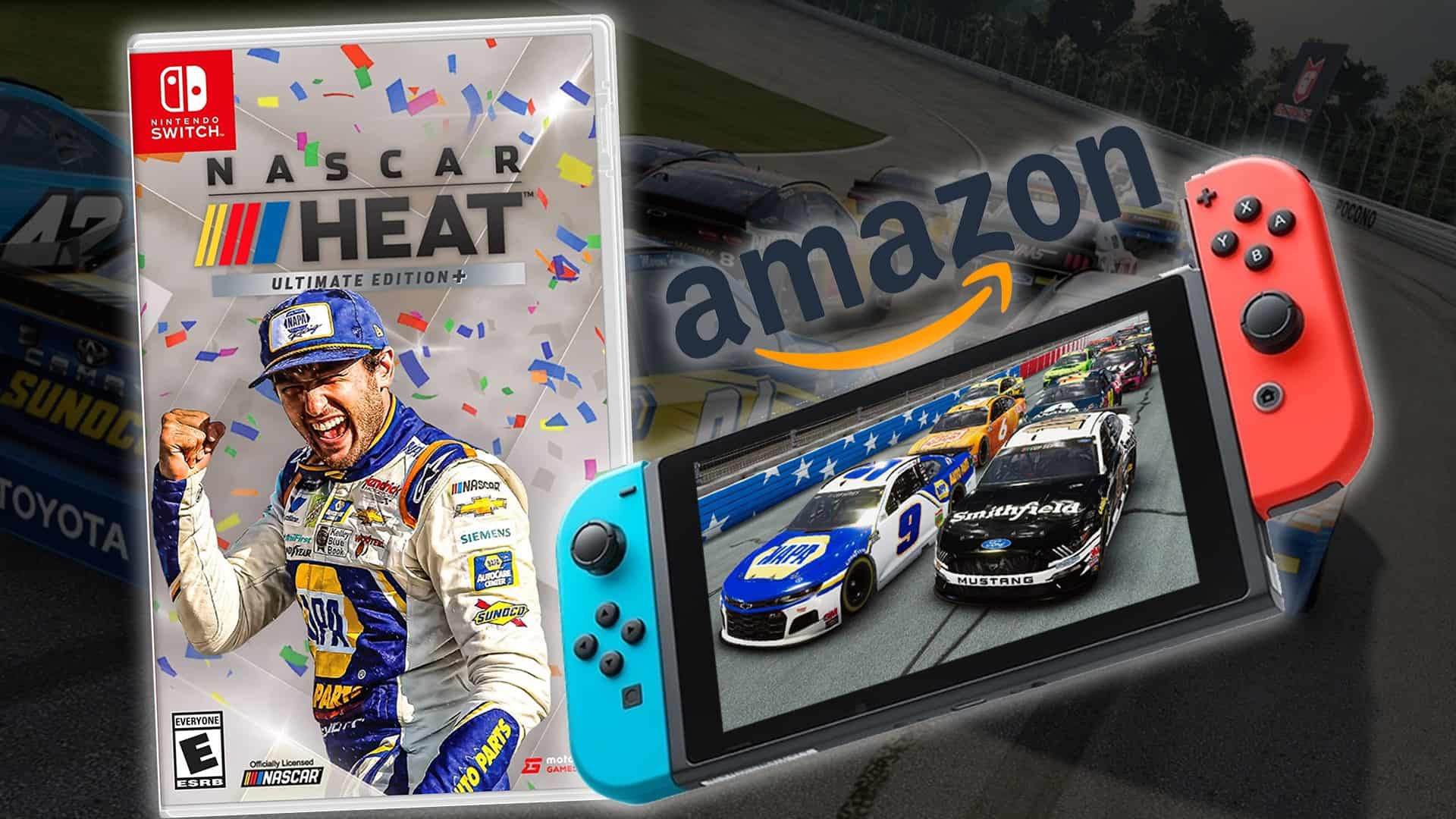 impactante diversión Rebobinar NASCAR Heat Ultimate Edition+ on Nintendo Switch found via Amazon listing |  Traxion