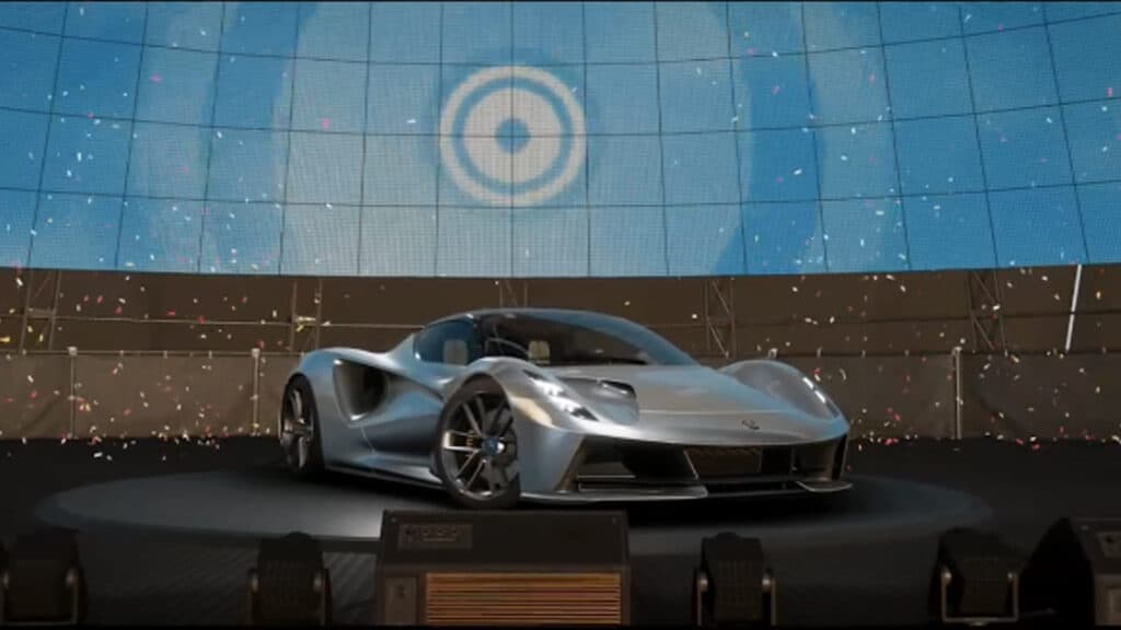 Here’s the electric Lotus Evija in Forza Horizon 5 as the game goes gold