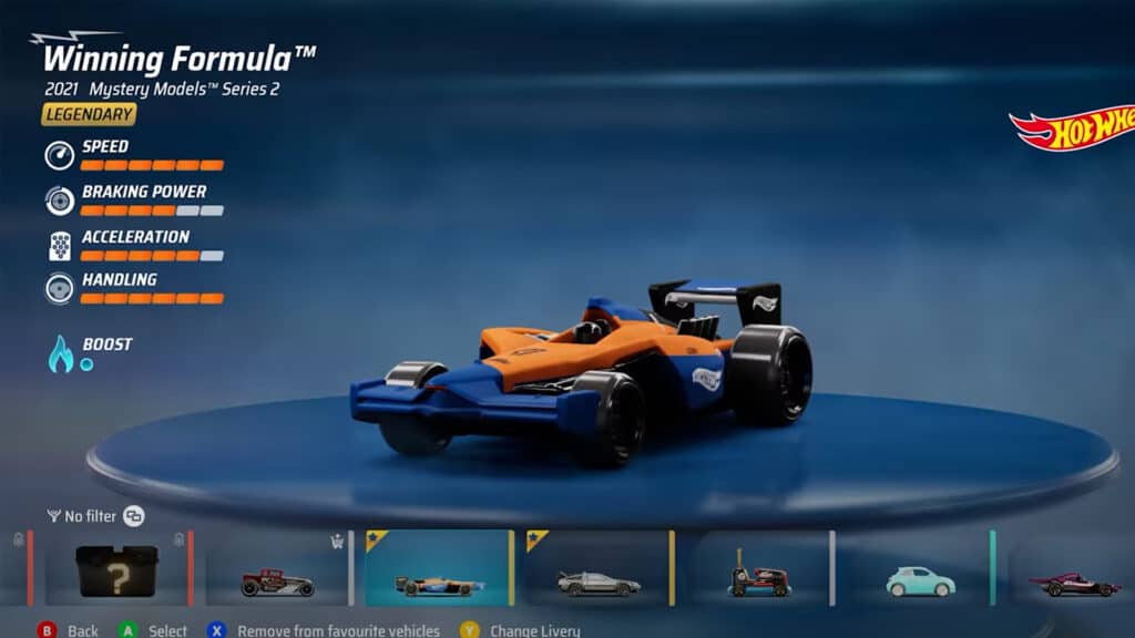 Hot Wheels Unleashed McLaren F1 livery