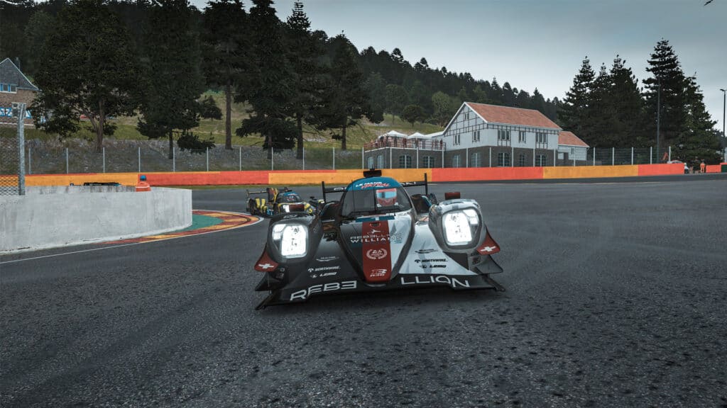 Louis Deletraz and Michi Hoyer Le Mans Virtual Series Spa