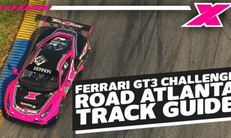 2021 iRacing Season 4 Ferrari GT3 Challenge - Week 7, Road Atlanta Track Guide | Dave Cam