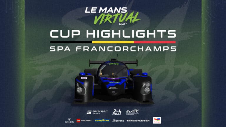 WATCH: Virtual Le Mans Series Cup Round 2 highlights