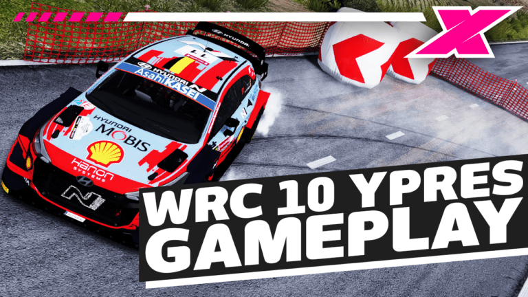 WATCH: WRC 10 Ypres Rally Belgium gameplay
