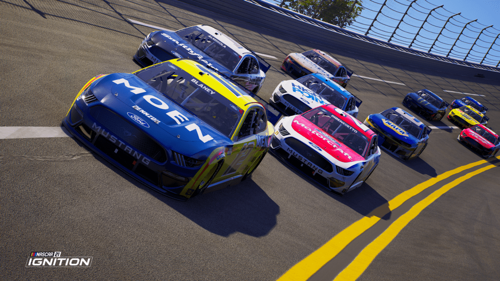 NASCAR 21: Ignition Gameplay