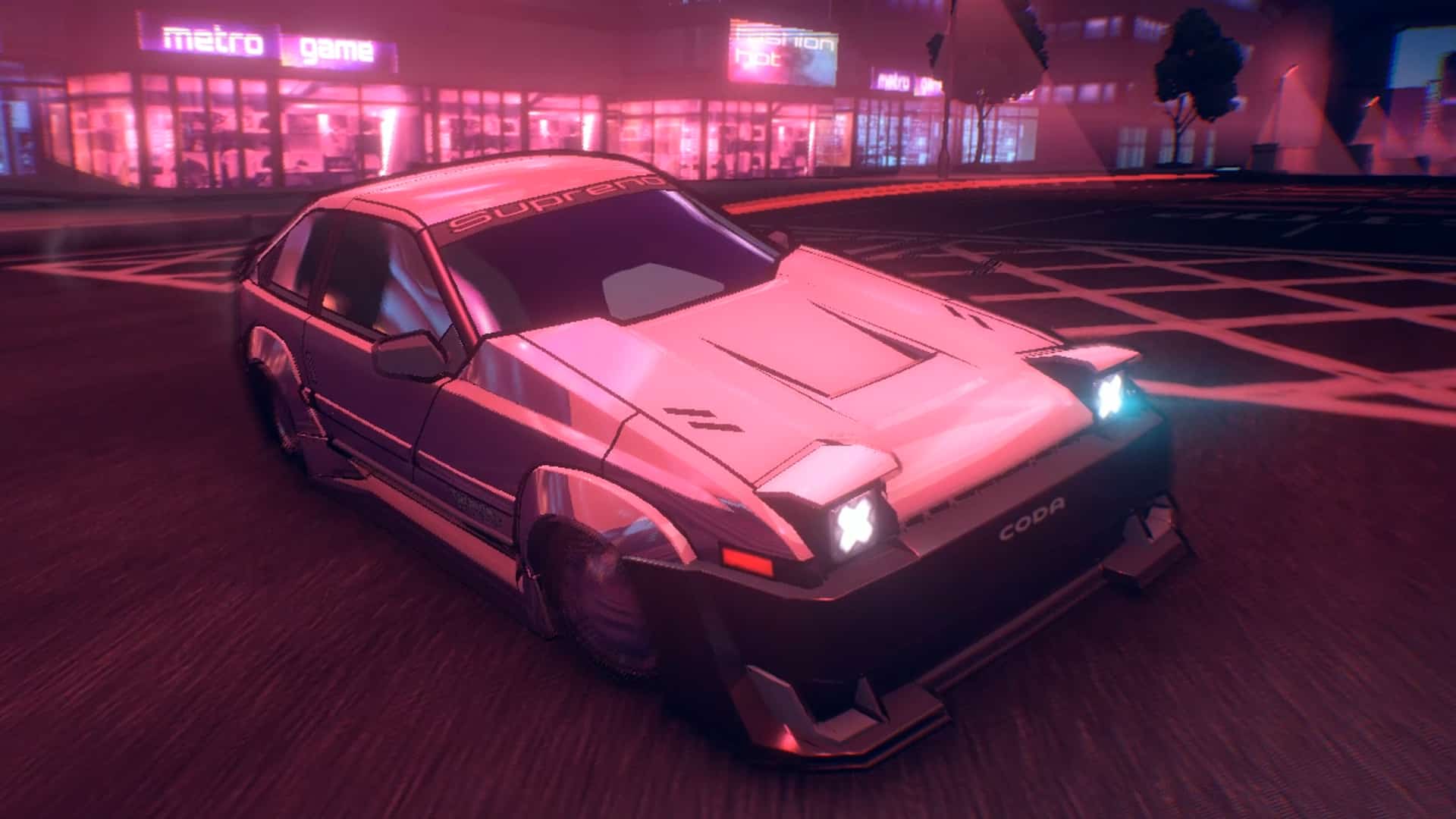 First look at Inertial Drift: Twilight Rivals Edition's new cars and retro  soundtrack