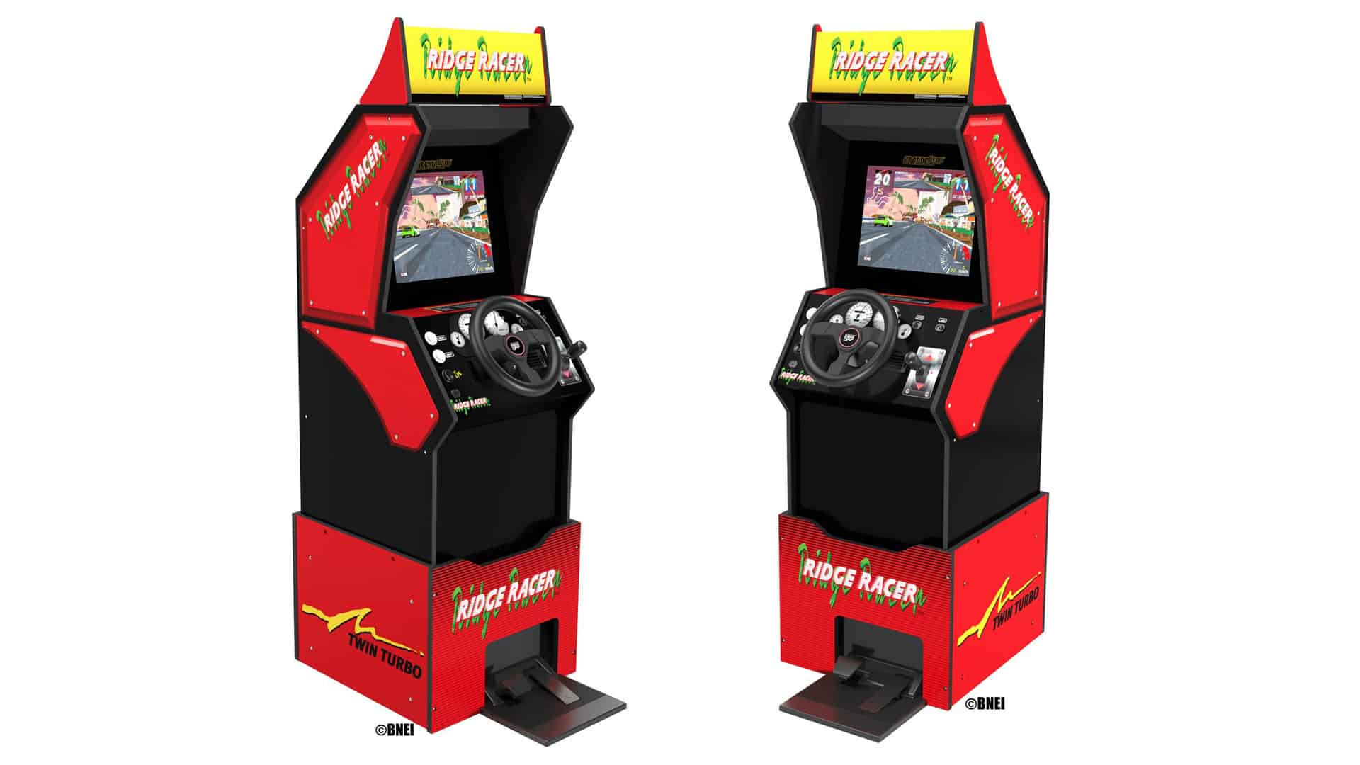 Relive Ridge Racer’s glory years with the latest Arcade1Up machine