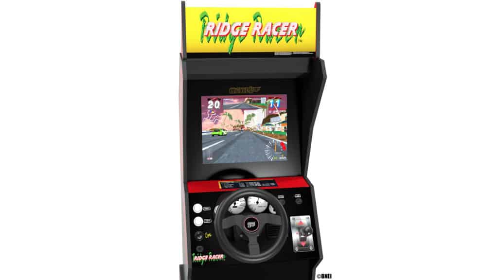 Ridge Racer Arcade1Up machine