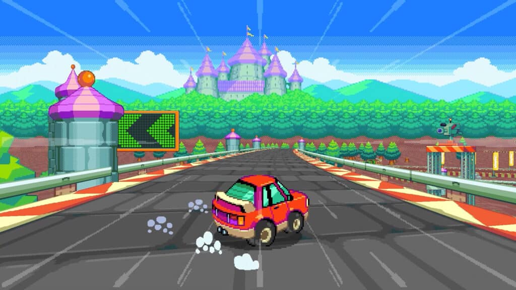 Victory Heat Rally is a retro-enthused racer for those 1985 feels