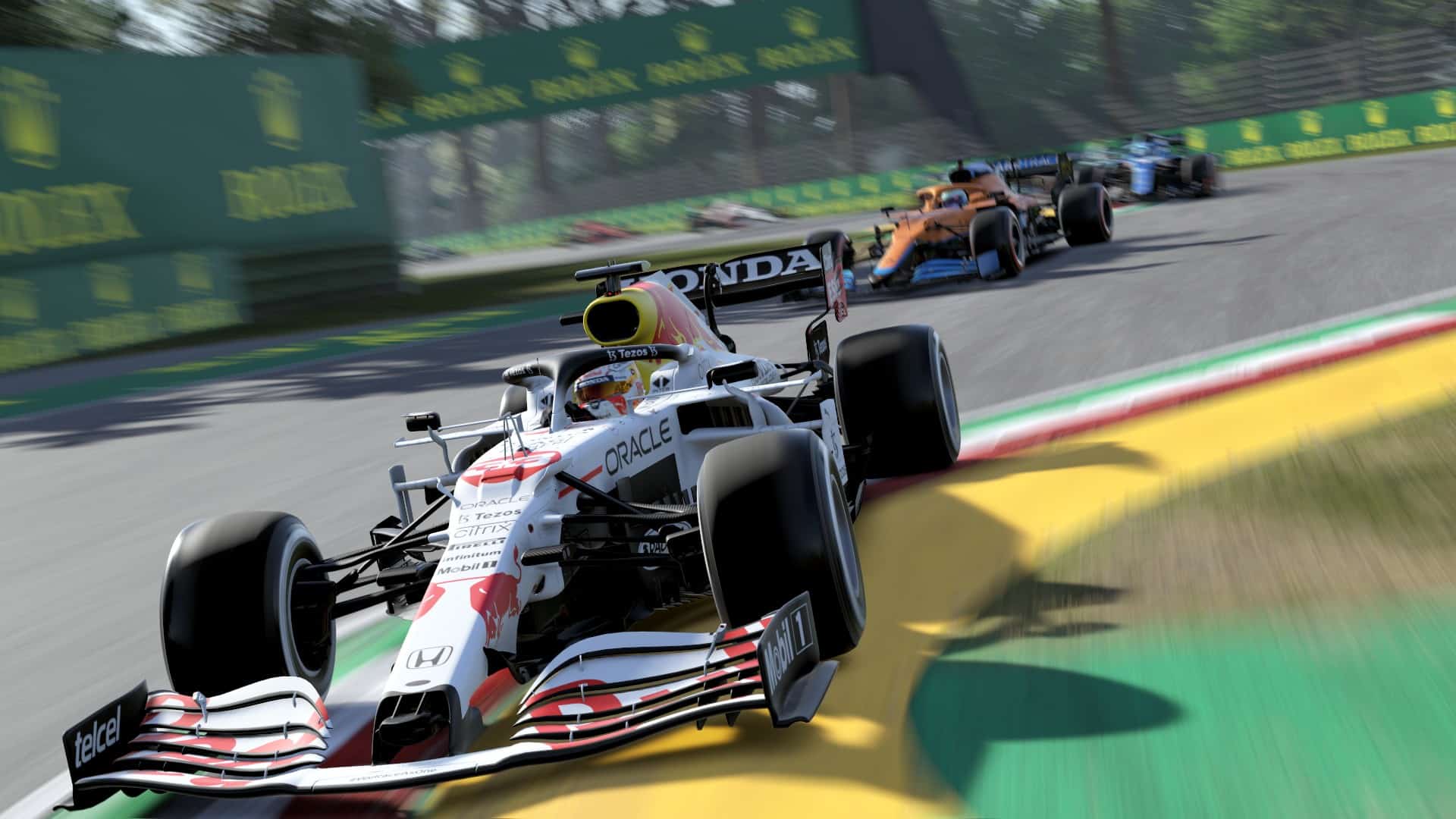 F1 2021 1.12 patch adds Imola, special Red Bull livery