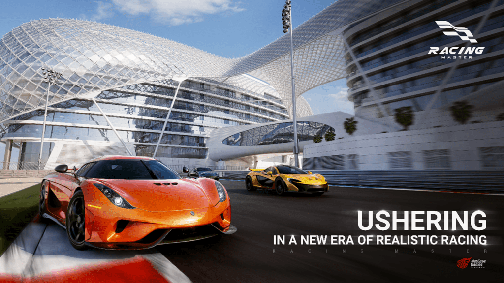 A new mobile game with all camera views 'Racing Master' is now launched