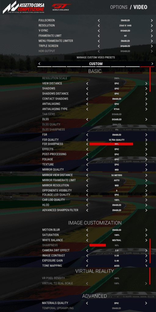 A Guide To Assetto Corsa Competizione S V1 8 Cinema Hud Photo Mode