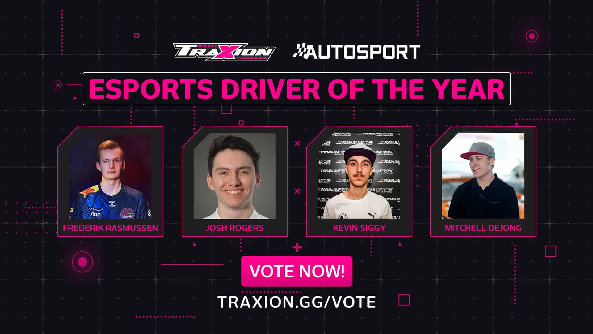 Vote now for the Autosport Esports Driver of the Year